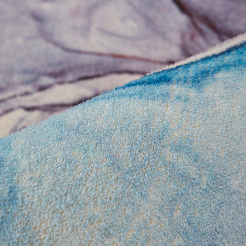 Blue Soft Simplicity Abstract Ink Patterned Rugs Area Rugs For Living Room Bedroom Kids room