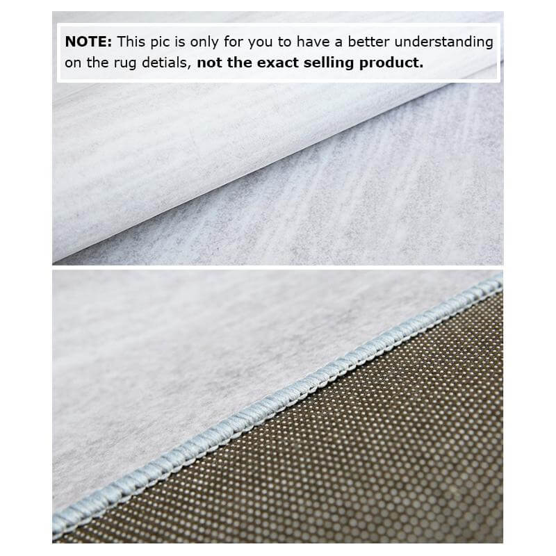 Light Luxury Simple Geometric Area Rugs Floor Mat for Living Room Bedroom Office Hall