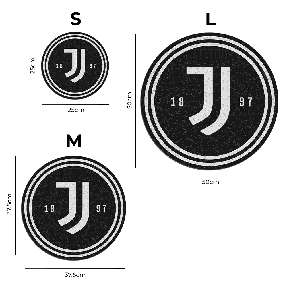 2 PACK Juventus® FC Logo + 5 Players