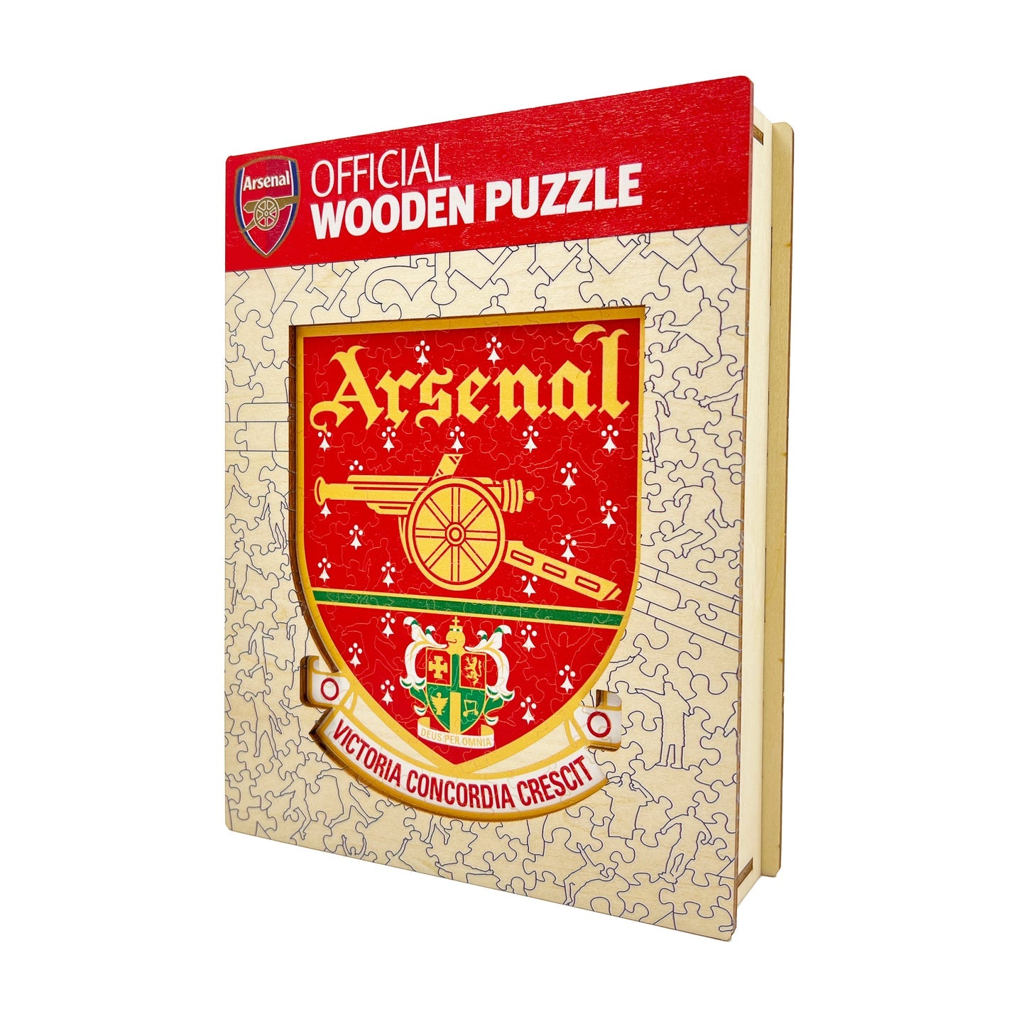 Arsenal FC® Retro Logo - Official Wooden Puzzle
