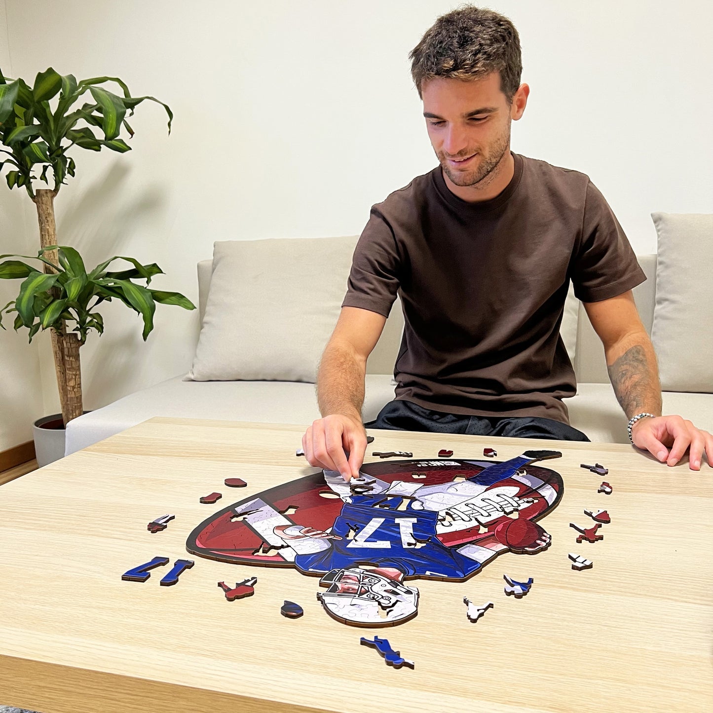 Josh Allen - Official Wooden Puzzle