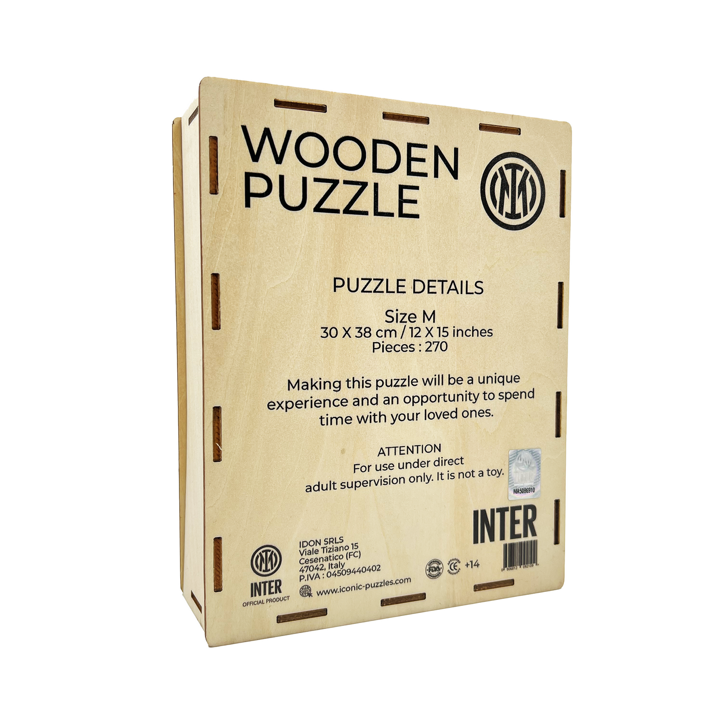 FC Inter® Jersey - Official Wooden Puzzle