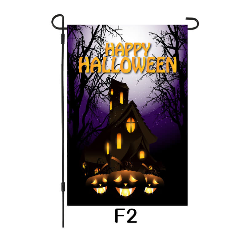 Halloween Garden Flag Double Side Waterproof Small Yard Flag Series 1