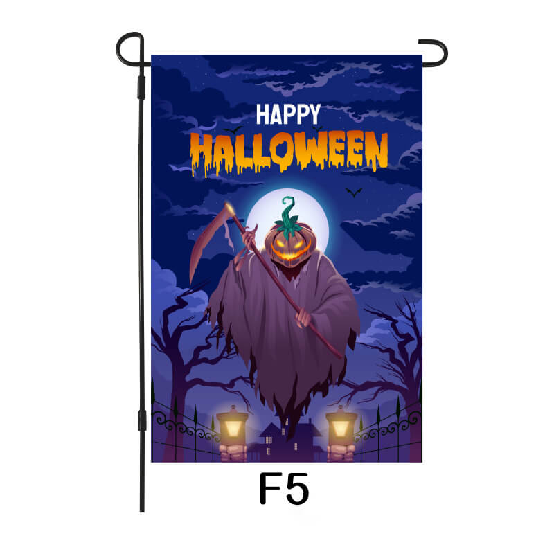 Halloween Garden Flag Double Side Waterproof Small Yard Flag Series 1