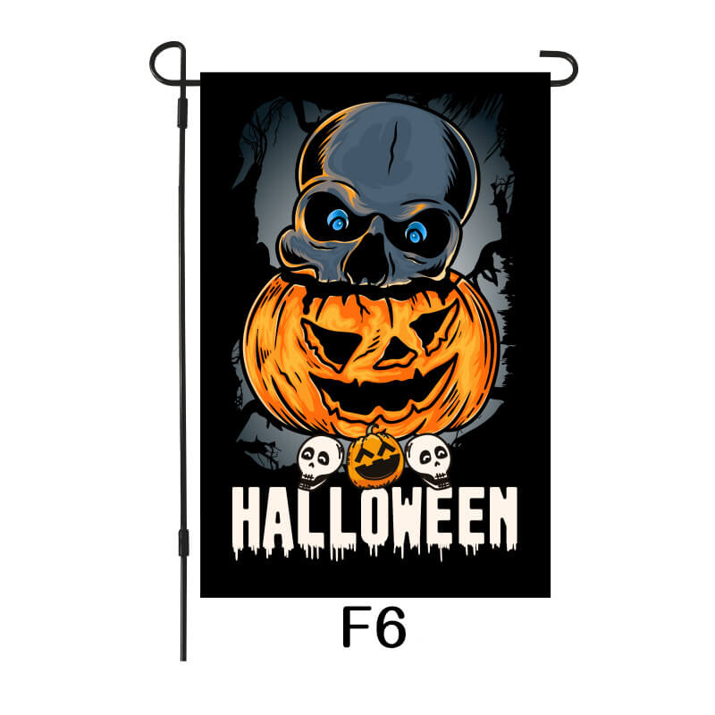 Halloween Garden Flag Double Side Waterproof Small Yard Flag Series 1