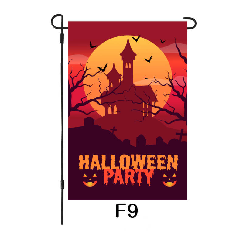 Halloween Garden Flag Double Side Waterproof Small Yard Flag Series 1