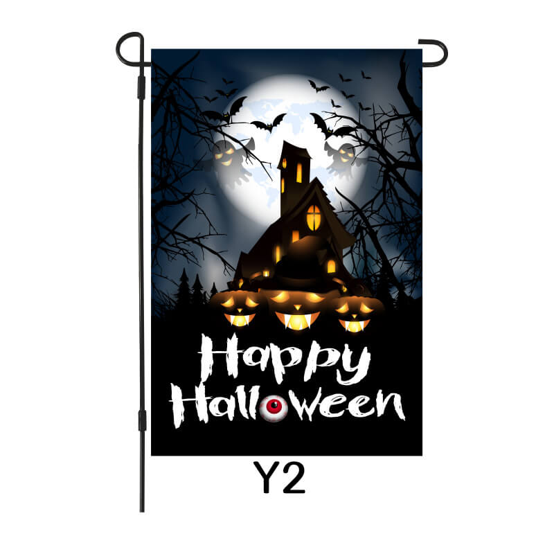 Halloween Garden Flag Double Side Waterproof Small Yard Flag Series 2