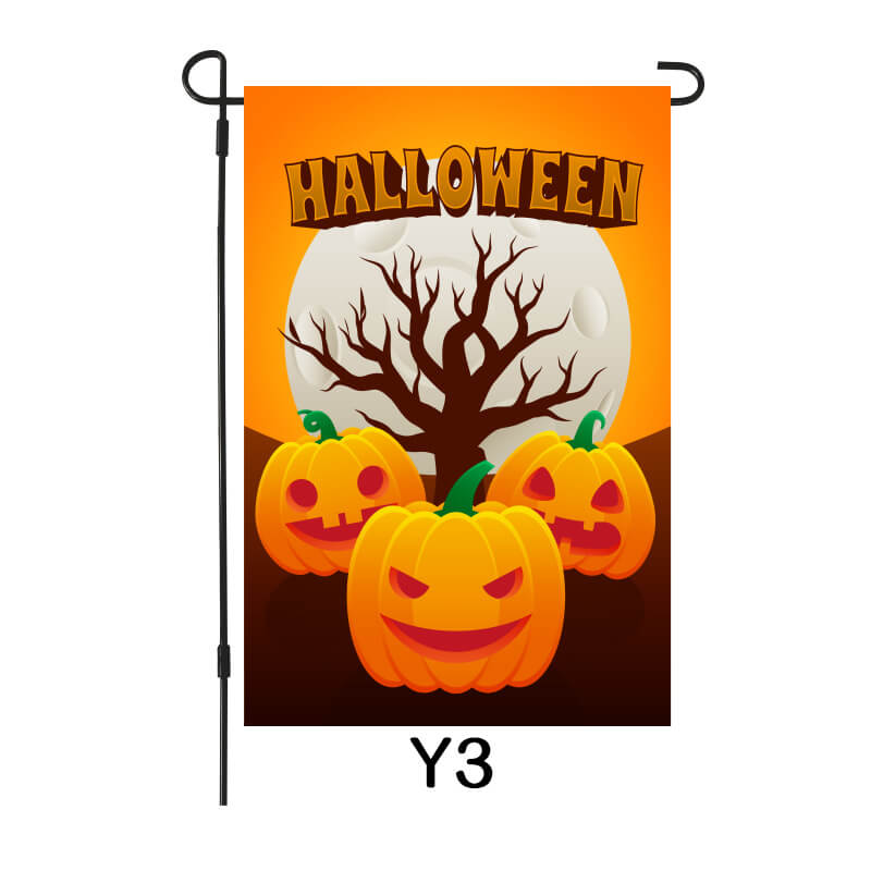 Halloween Garden Flag Double Side Waterproof Small Yard Flag Series 2