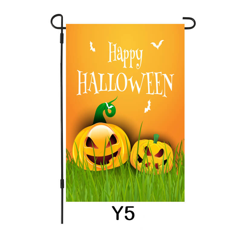 Halloween Garden Flag Double Side Waterproof Small Yard Flag Series 2
