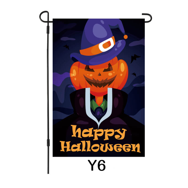 Halloween Garden Flag Double Side Waterproof Small Yard Flag Series 2