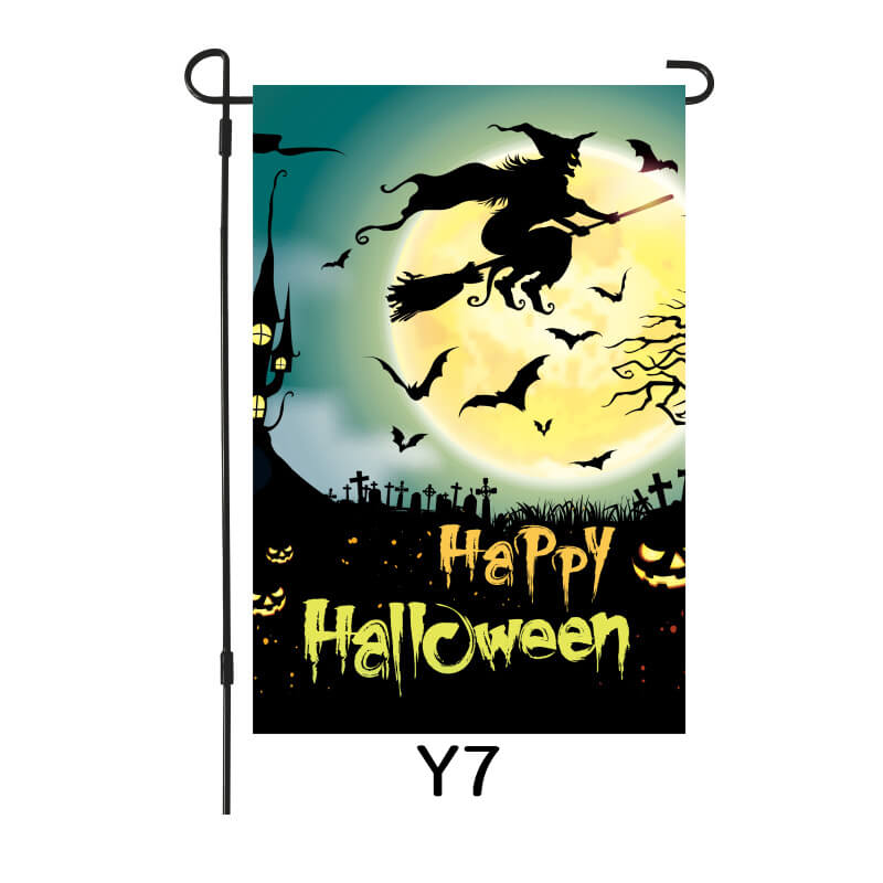 Halloween Garden Flag Double Side Waterproof Small Yard Flag Series 2