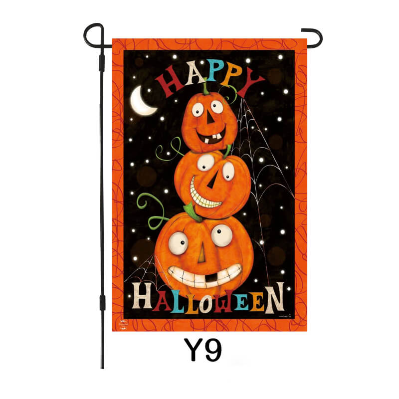 Halloween Garden Flag Double Side Waterproof Small Yard Flag Series 2