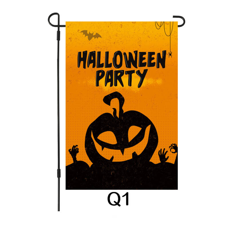 Halloween Garden Flag Double Side Waterproof Small Yard Flag Series 3