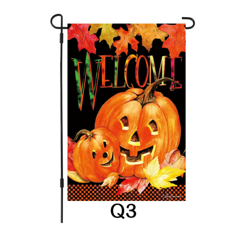 Halloween Garden Flag Double Side Waterproof Small Yard Flag Series 3