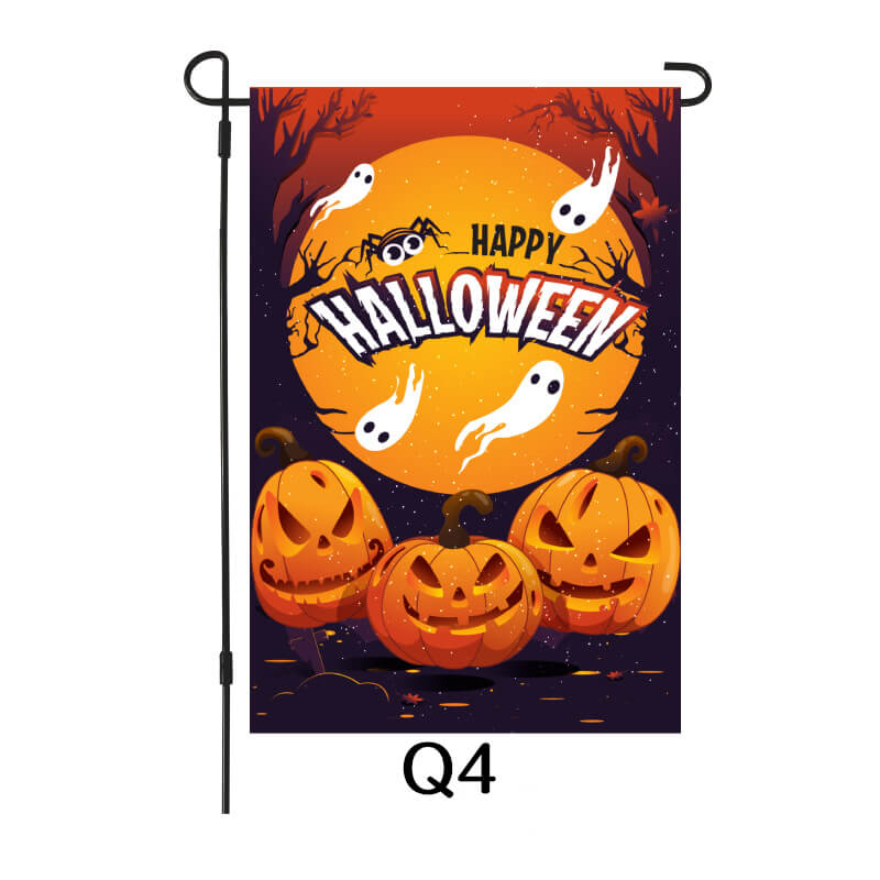 Halloween Garden Flag Double Side Waterproof Small Yard Flag Series 3