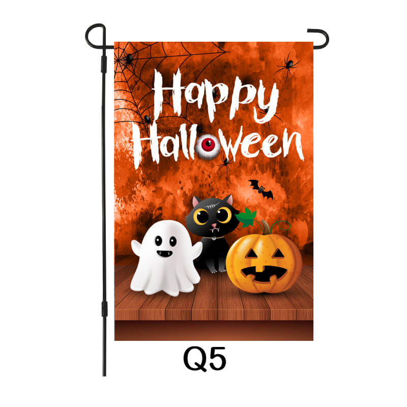 Halloween Garden Flag Double Side Waterproof Small Yard Flag Series 3