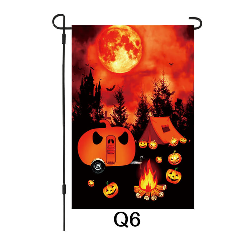 Halloween Garden Flag Double Side Waterproof Small Yard Flag Series 3