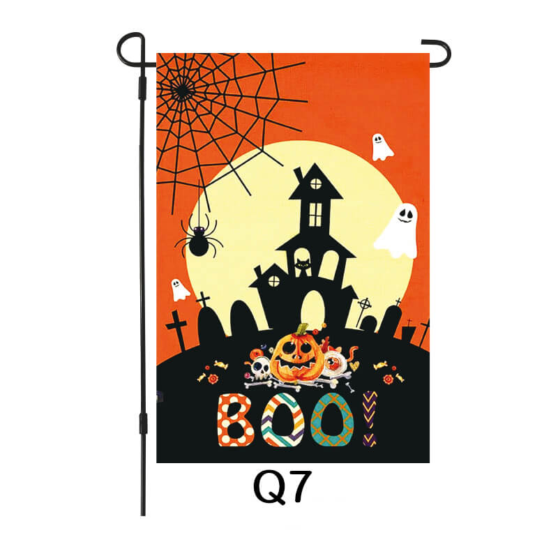 Halloween Garden Flag Double Side Waterproof Small Yard Flag Series 3
