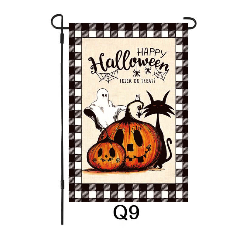 Halloween Garden Flag Double Side Waterproof Small Yard Flag Series 3