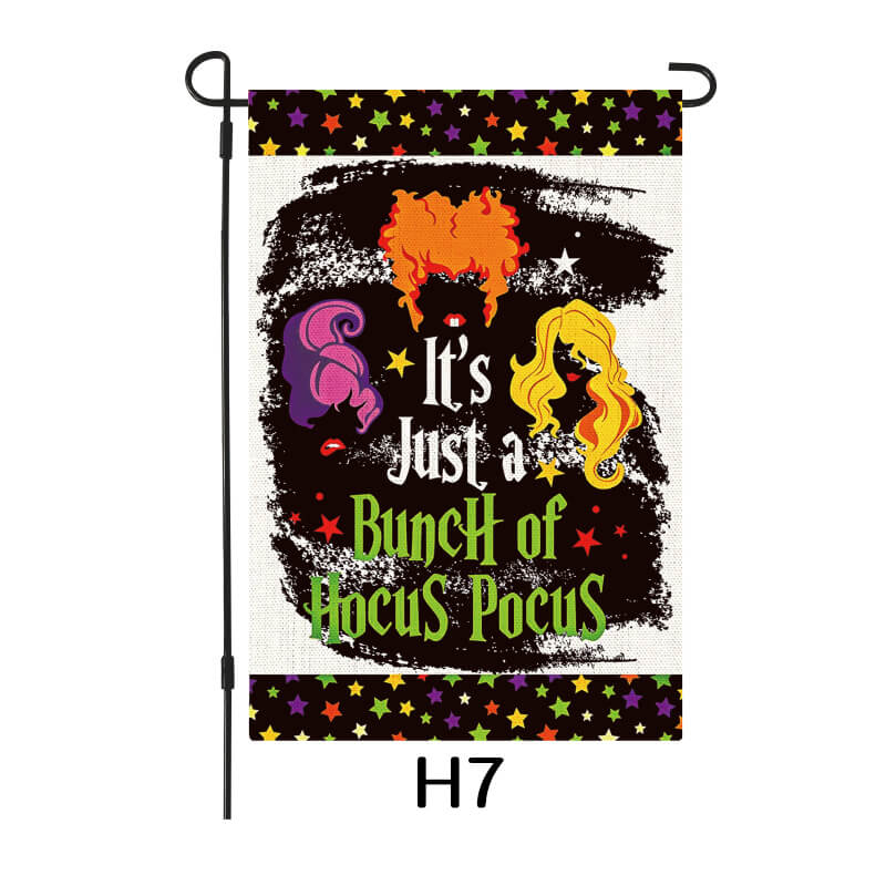 Halloween Garden Flag Double Side Waterproof Small Yard Flag Series 4
