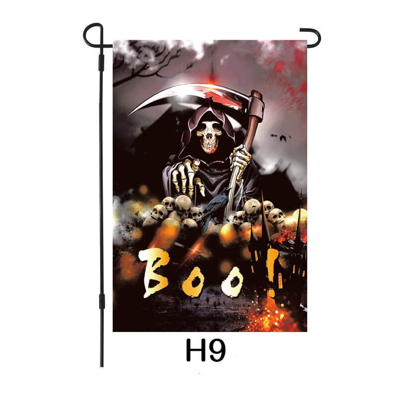 Halloween Garden Flag Double Side Waterproof Small Yard Flag Series 4