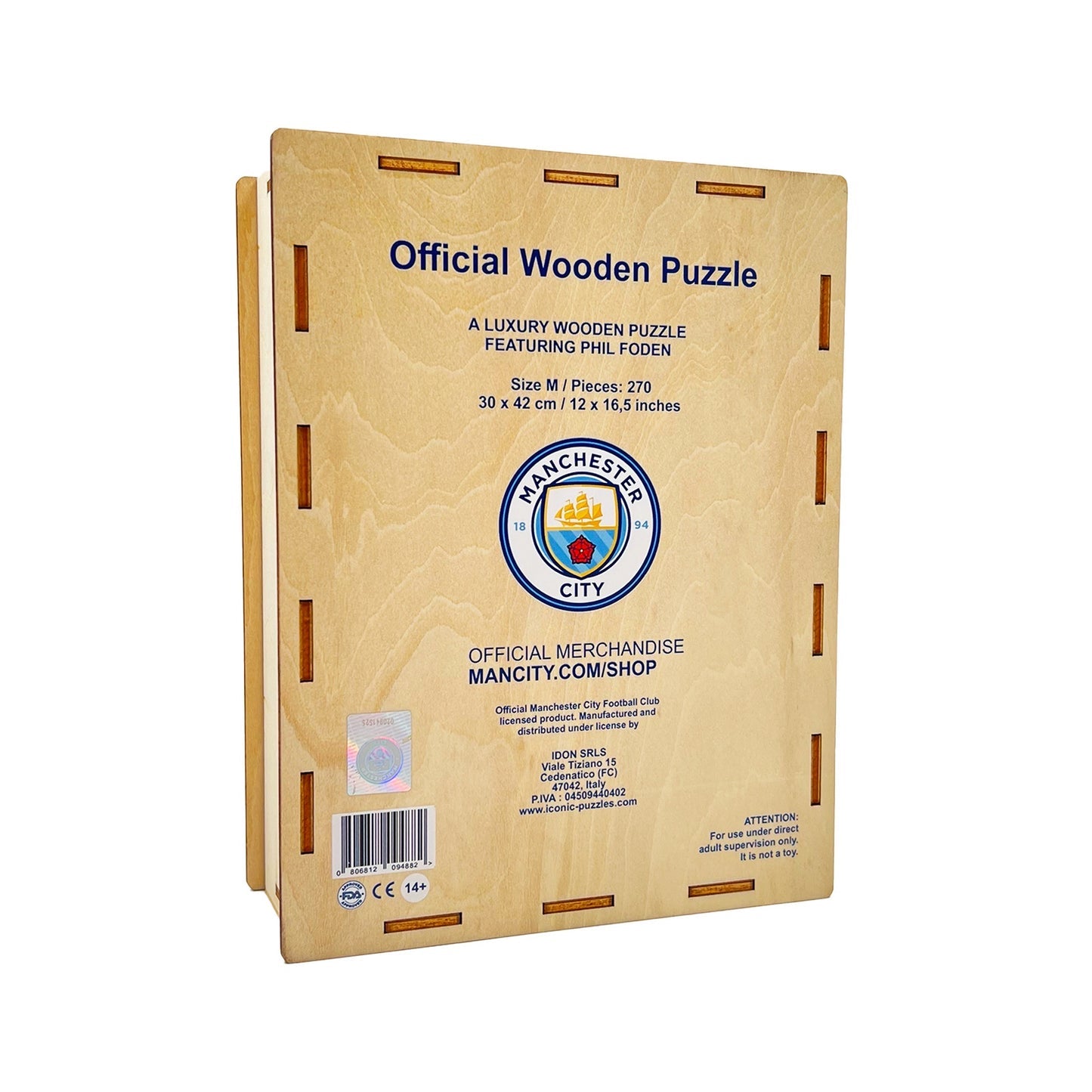Phil Foden - Official Wooden Puzzle