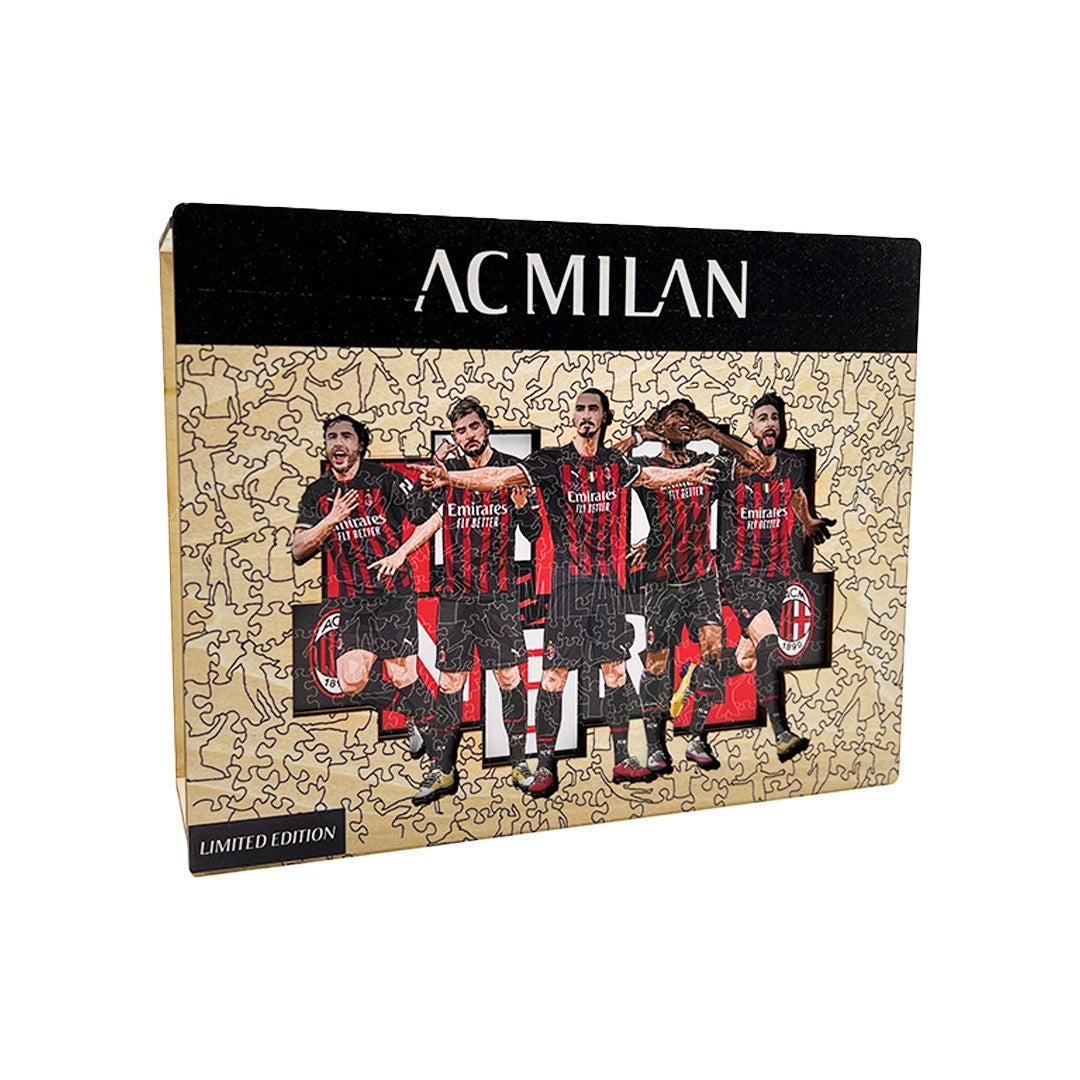 AC Milan® 5 Players - Official Wooden Puzzle (LIMITED EDITION)