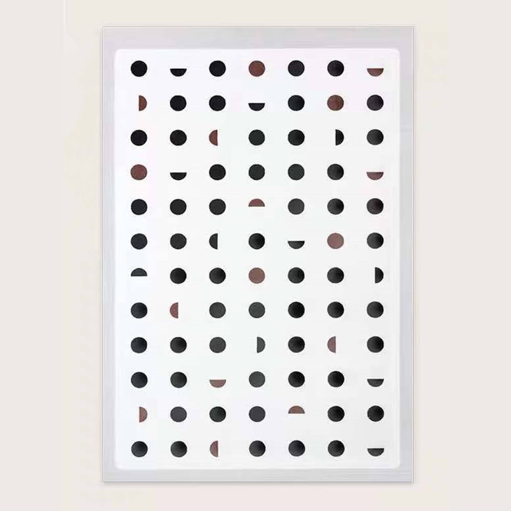 Modern Geometric Floor Mat Soft Faux Cashmere Rug