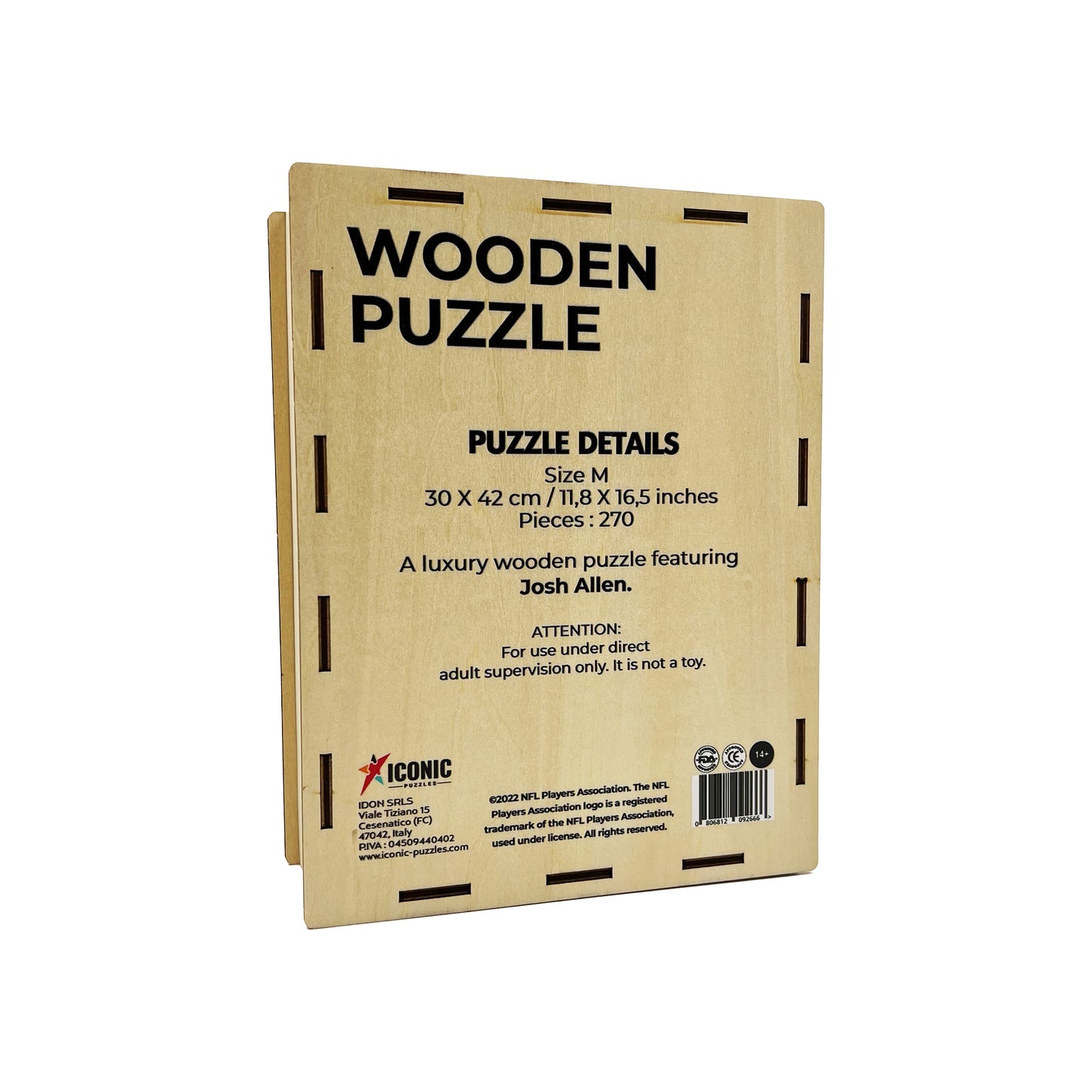Josh Allen - Official Wooden Puzzle