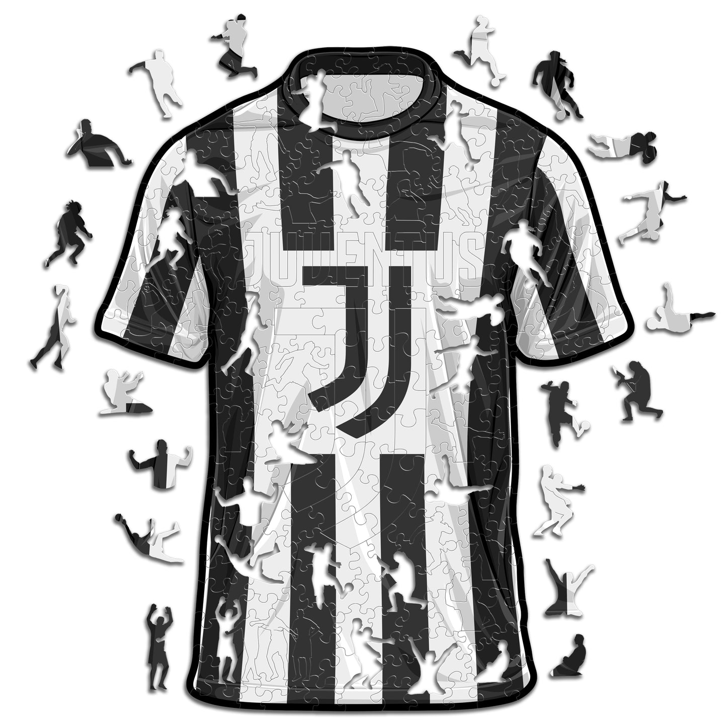 3 PACK Juventus FC® Logo + Jersey + 5 Players