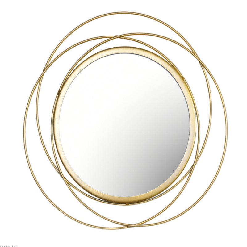 Golden Rings Hanging Mirror Wall Living Room Bedroom 0ffice