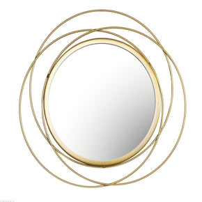 Golden Rings Hanging Mirror Wall Living Room Bedroom 0ffice