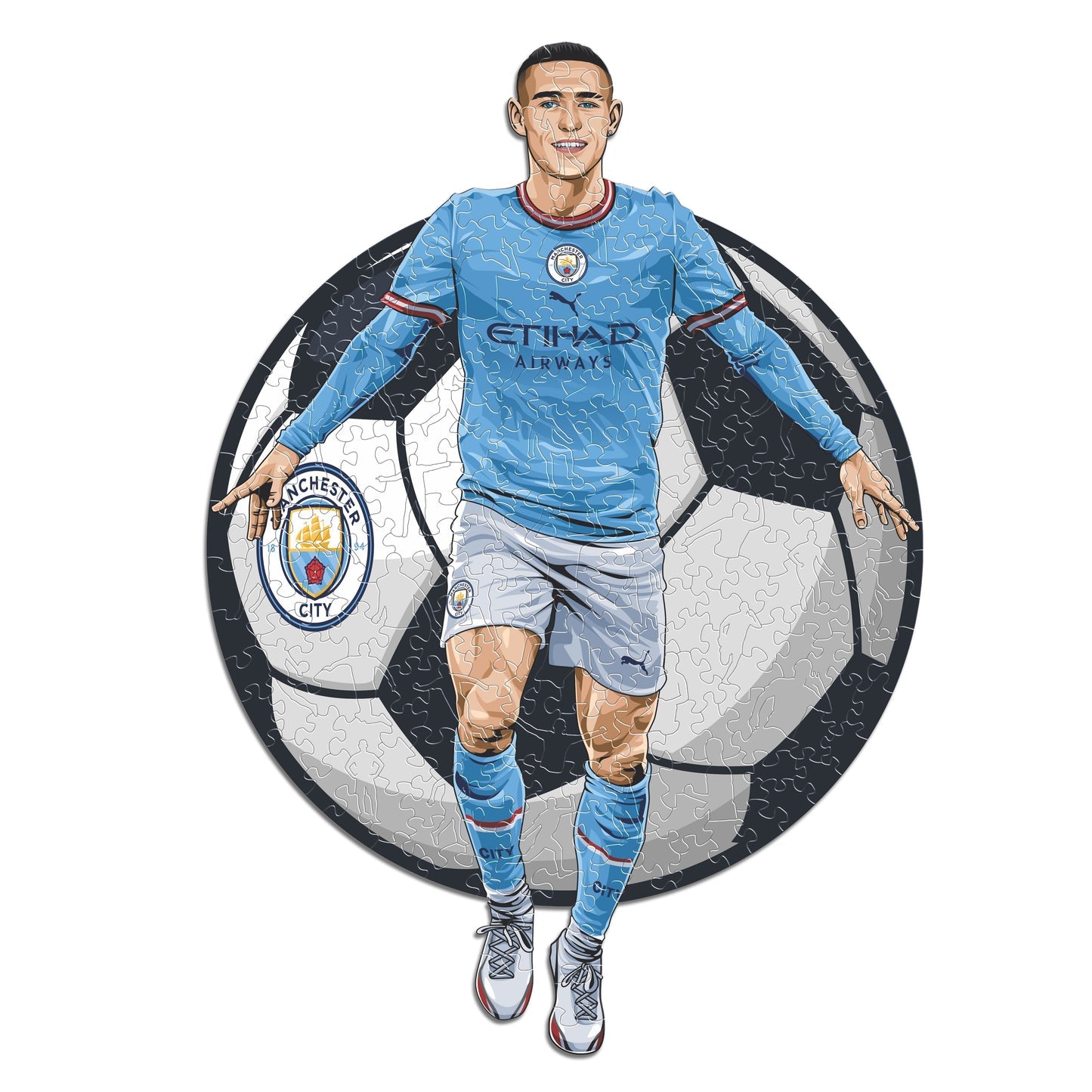 Phil Foden - Official Wooden Puzzle