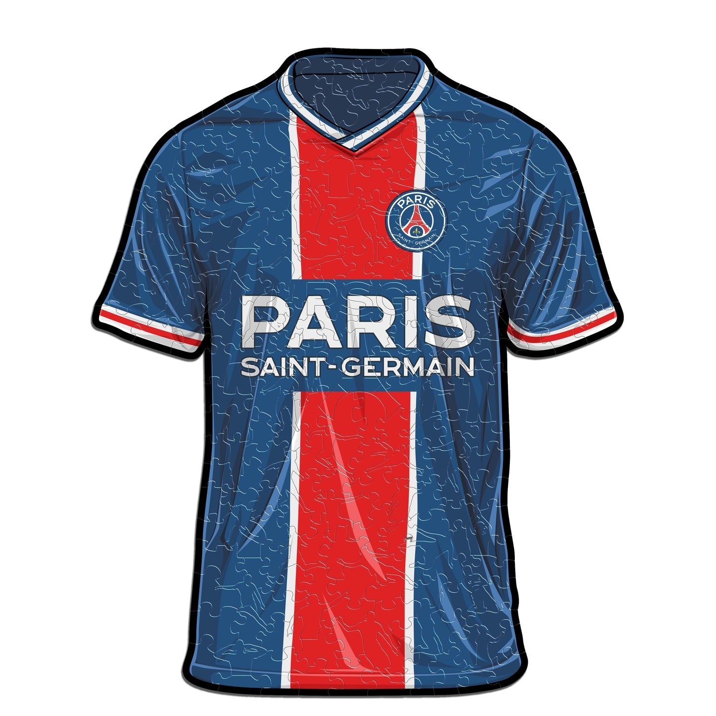 Paris Saint-Germain FC® Jersey - Official Wooden Puzzle