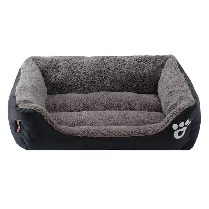 Black Super Soft Pet Sofa Pets Bed