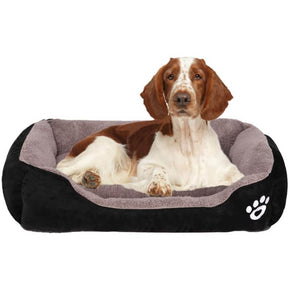 Black Super Soft Pet Sofa Pets Bed