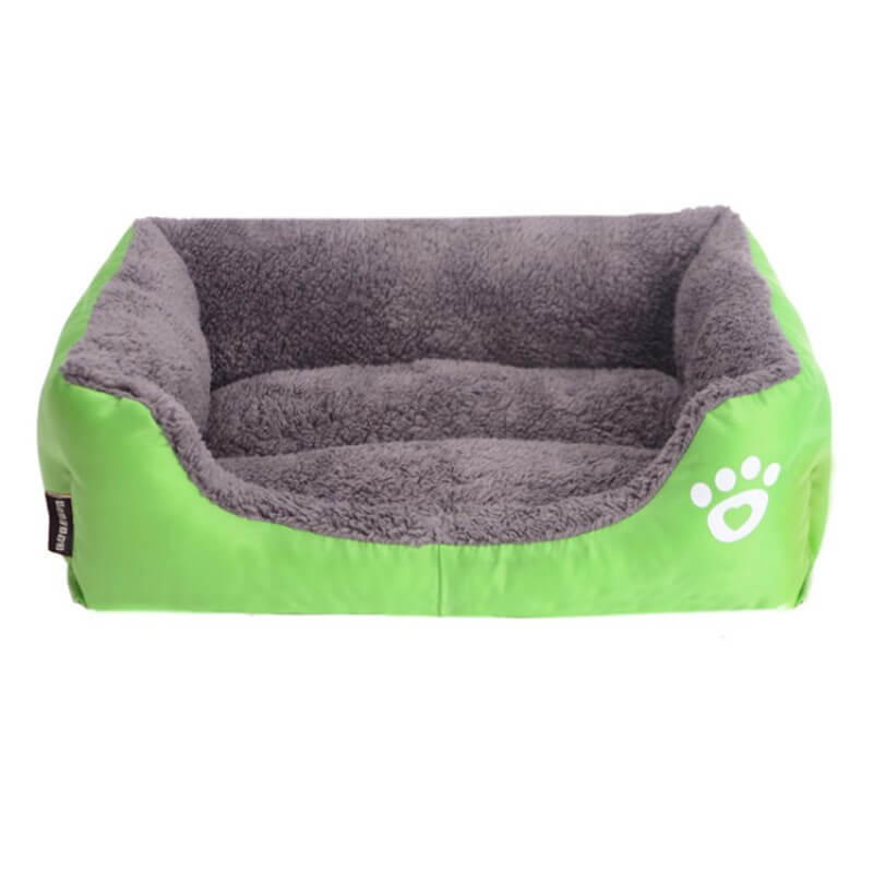 Small Fresh Green Super Soft Pet Sofa Pets Bed