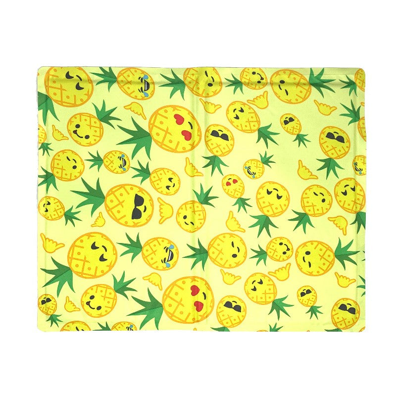Pineapple Pattern Cooling' Dog & Cat Mat