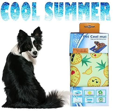 Pineapple Pattern Cooling' Dog & Cat Mat