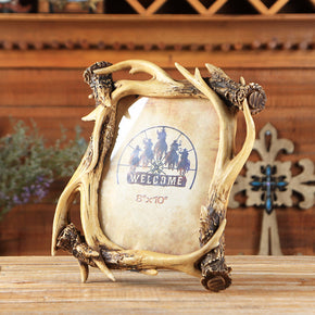 Luxury Retro Artificial Resin Vintage Photo Frame, Home Decoration Desktop Decoration