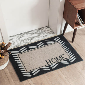 Stretch Yarn Loop Dust Removal Doormat Entrance Non-slip Outdoor Floormat - Home