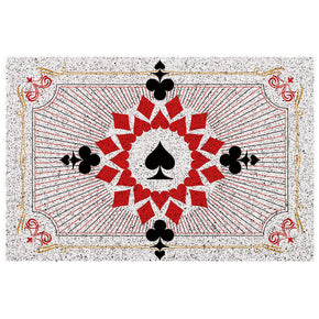 Poker Series (Victory Light) Dust Removal Doormat Entrance Non-slip Outdoor Floormat