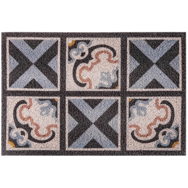 European Style Dust Remove Doormat Entrance Non-slip Outdoor Floormat
