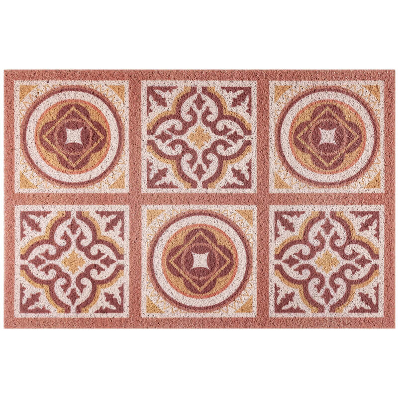 European Style Dust Remove Doormat Entrance Non-slip Outdoor Floormat