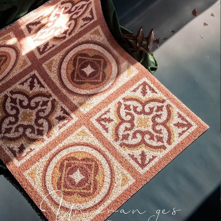 European (Versailles) Style Dust Remove Doormat Entrance Non-slip Outdoor Floormat