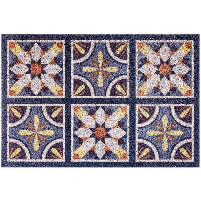 European Style Dust Remove Doormat Entrance Non-slip Outdoor Floormat