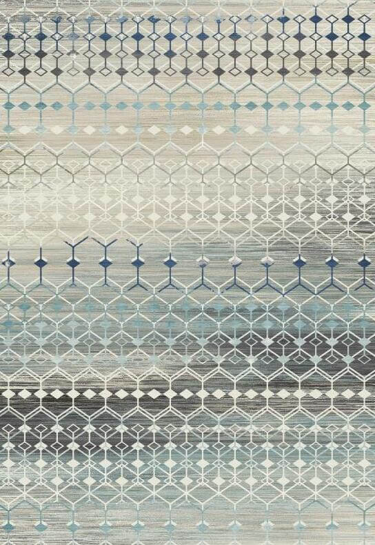 Colour Gradient Geometric Pattern Modern Simple Contemporary Geometric Rugs For Living Room Dining Room Bedroom