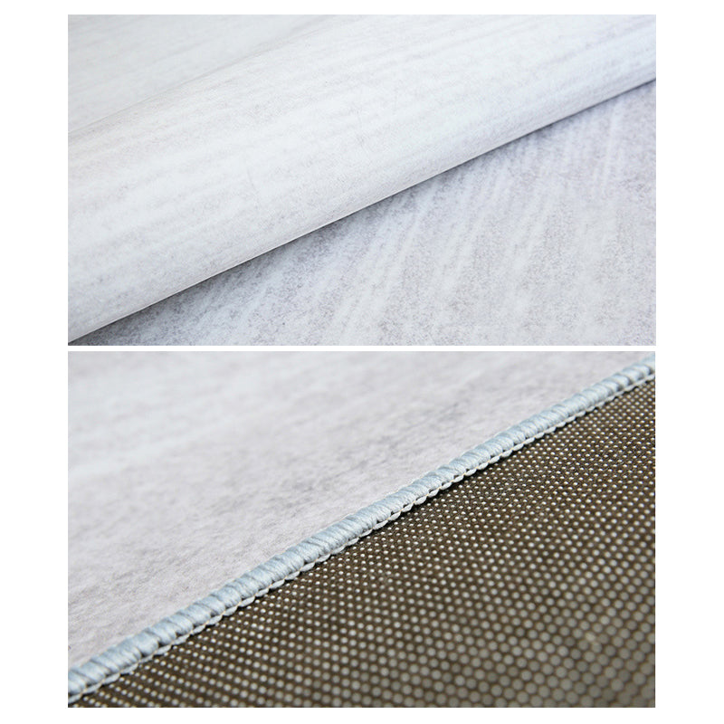 Gradient Colour Simple Modern Plain Rug Bedroom Living Room Sofa Rugs Floor Mat