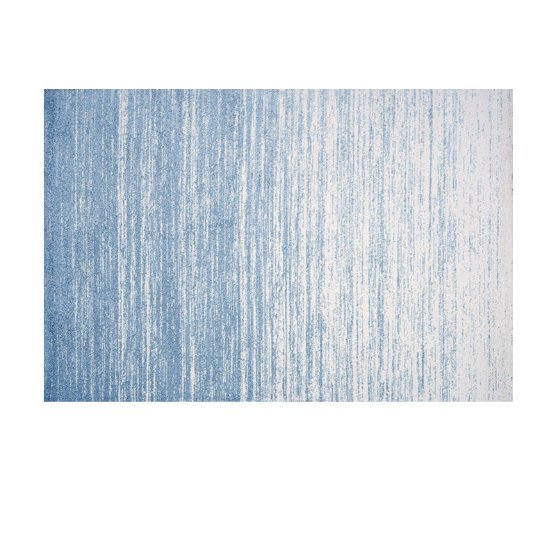 Gradient Colour Simple Modern Plain Rug Bedroom Living Room Sofa Rugs Floor Mat