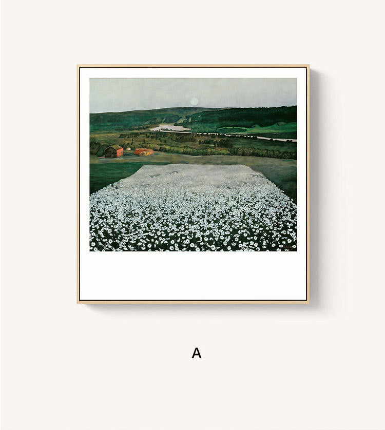 Modern Simplicity Idyllic Art Wall Decor Living Room Background Home Decor Painting